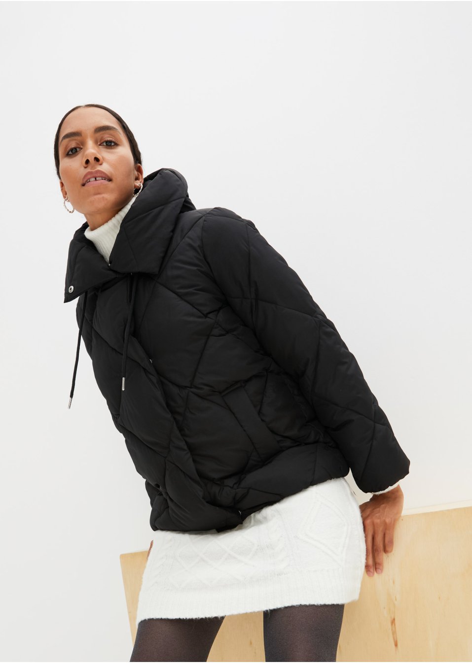 Veste matelassée à capuche