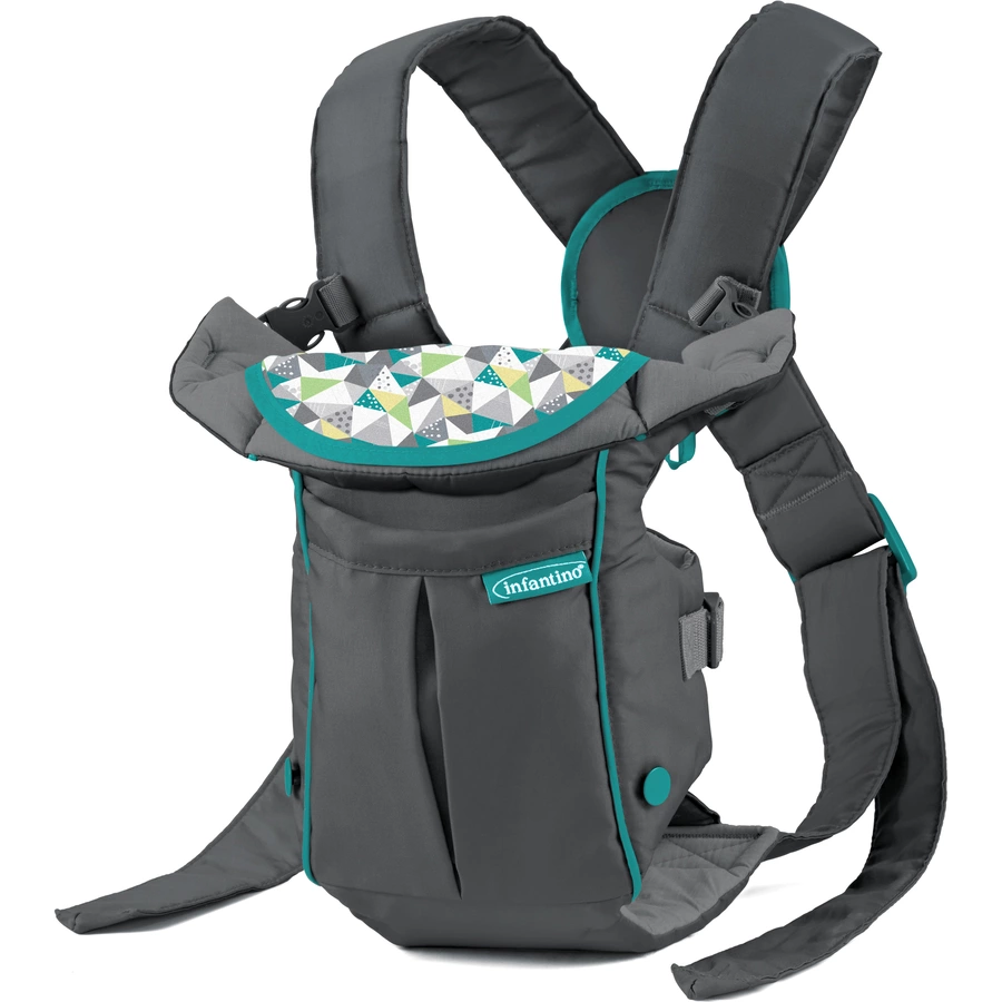 Infantino SWIFT™ CLASSIC BABYTRAGE, Grau mit Tasche