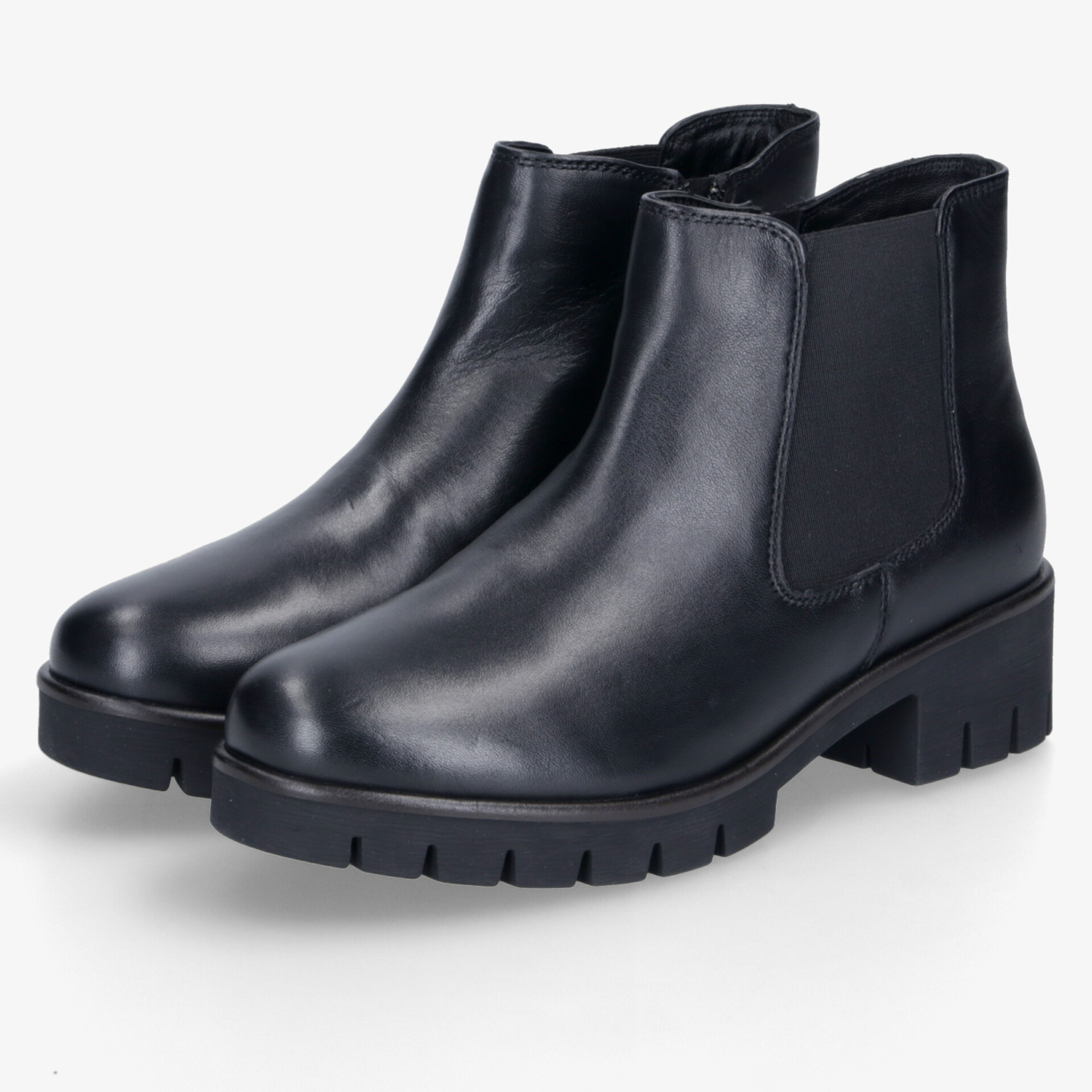 BLUE COX Damen Chelsea Boots schwarz