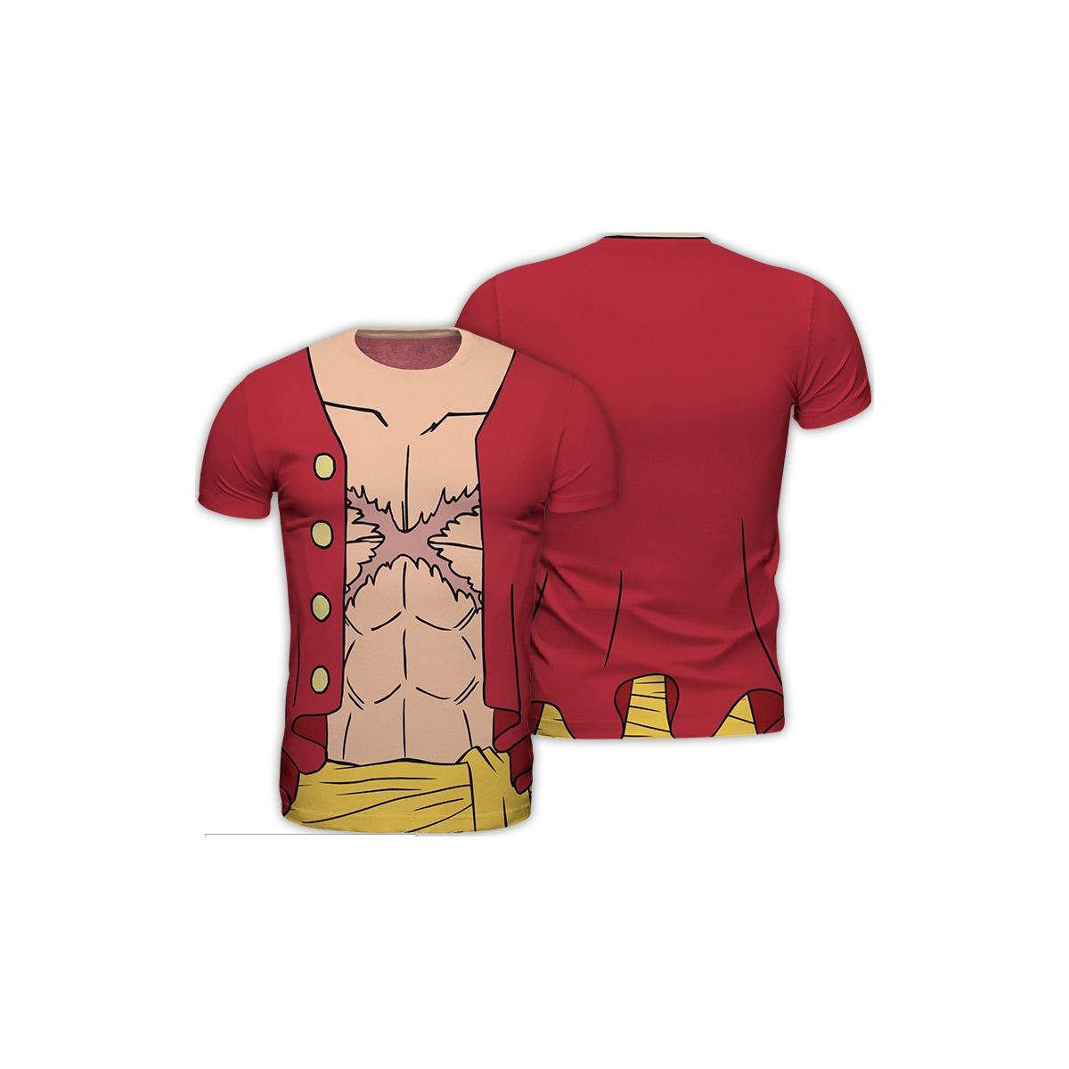 ABYStyle ONE PIECE Luffy New World replica T-skjorte (M)