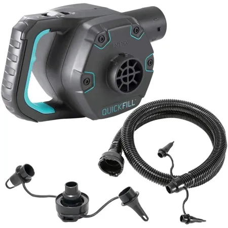 Intex Quick Fill Elektrische Luftpumpe mit 3 Adapter