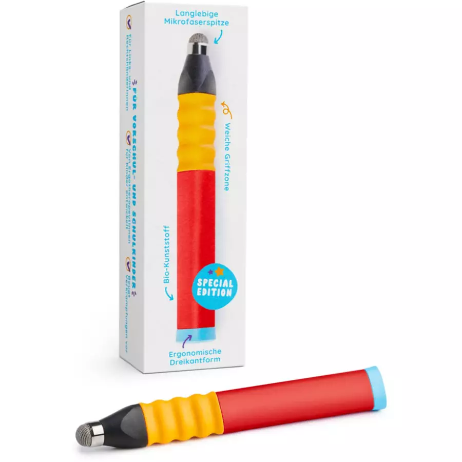 Edurino Lernspielzeug Stift Edurino Ergonomischer Eingabestift - Rot Rot