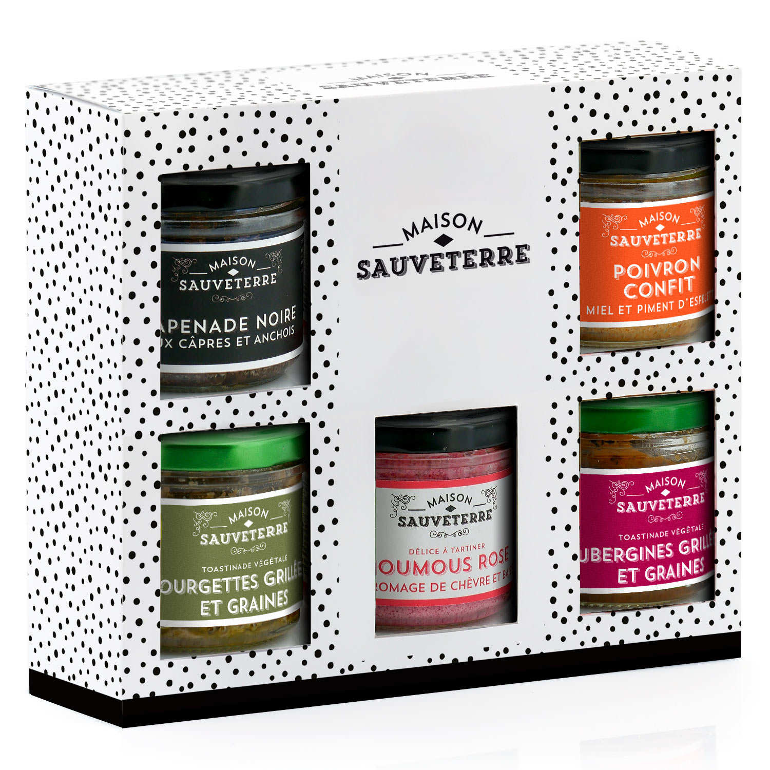 Assortiment de 5 toastinades végétales