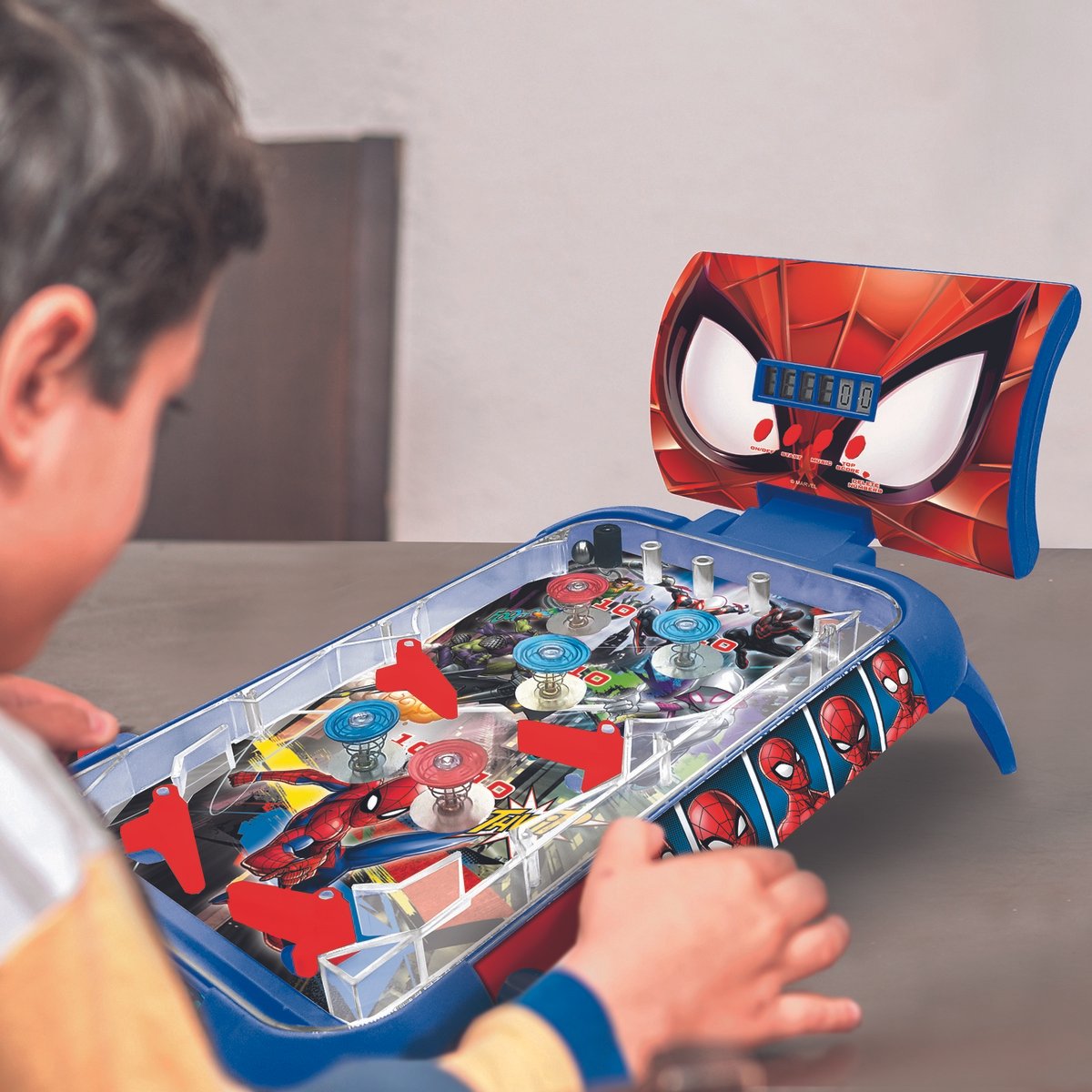 Flipper électronique Spiderman avec effet