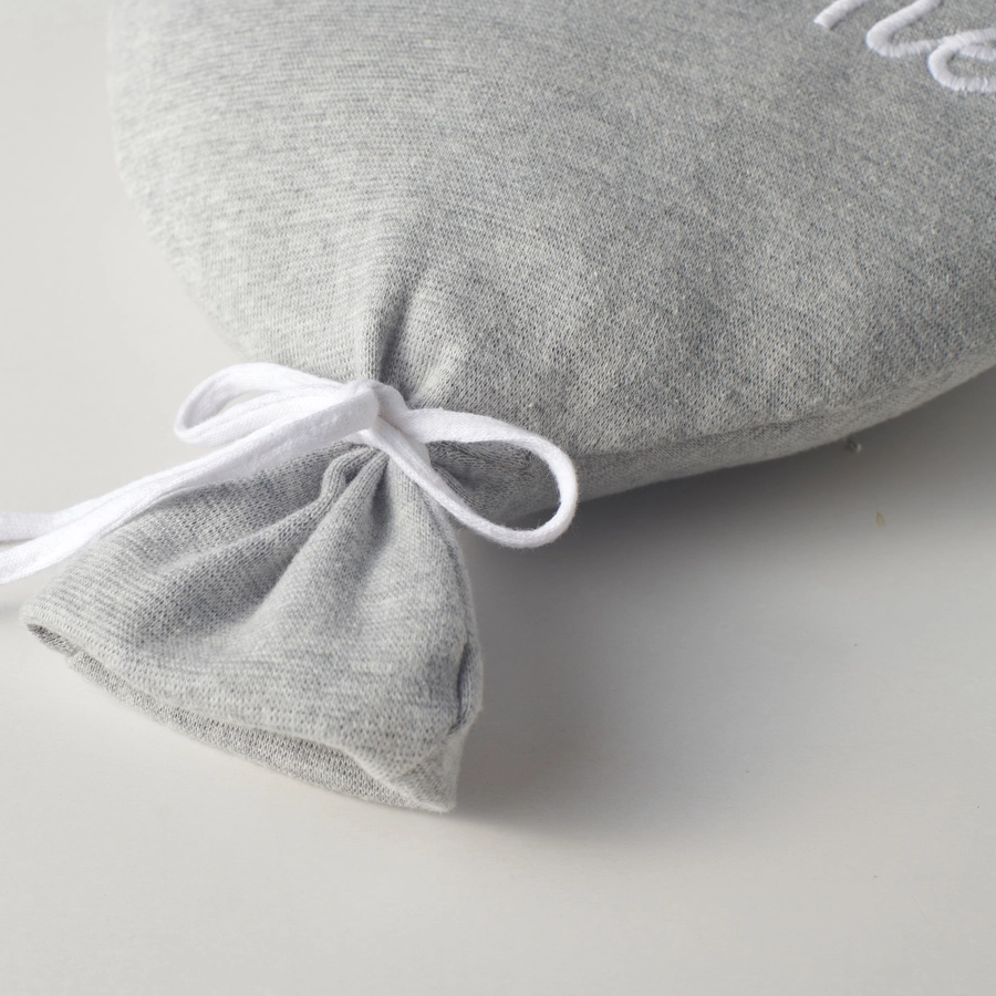 Nordic Coast Company Dekokissen Ballon welcome little one grau