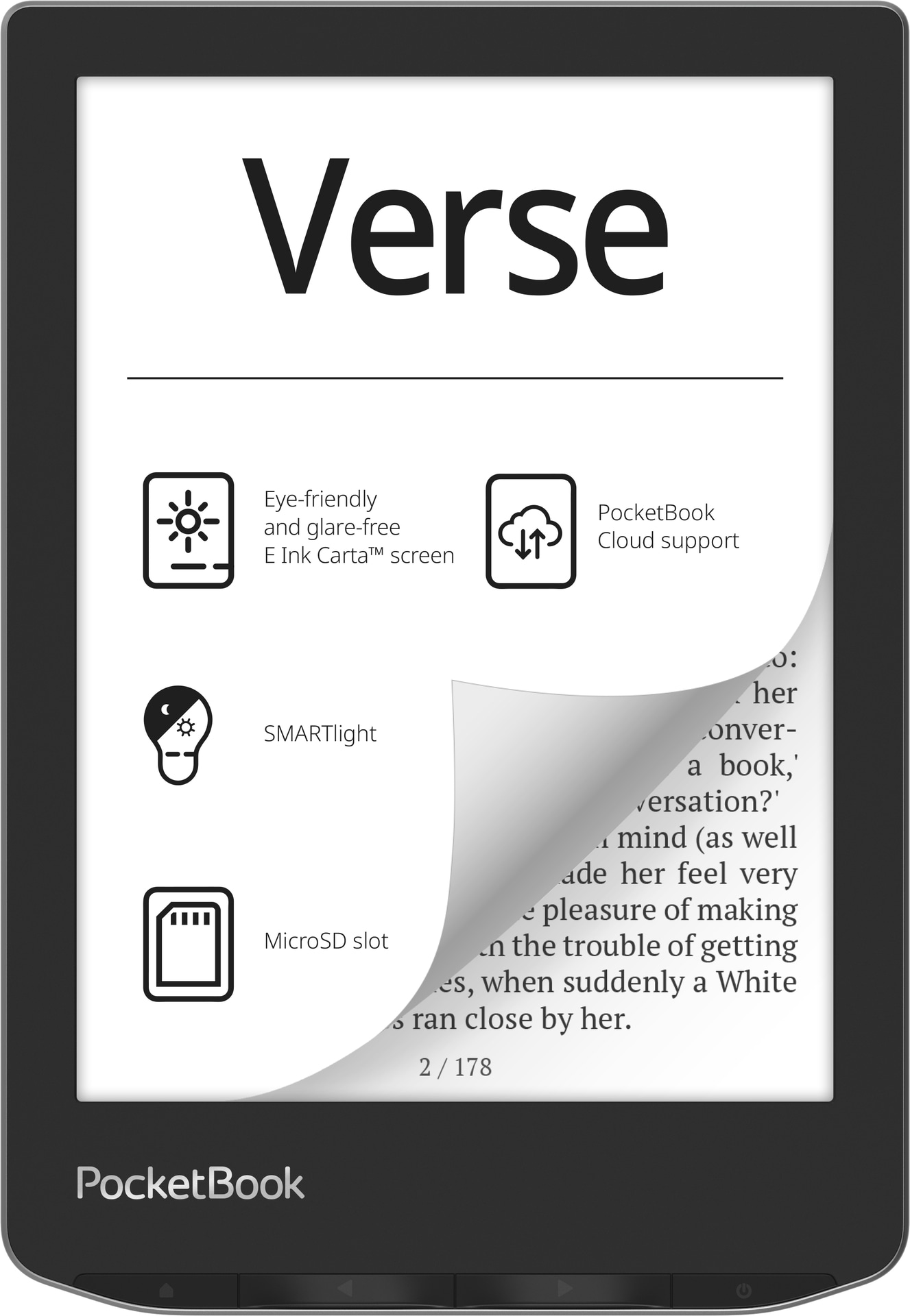PocketBook E-Book »Verse« (15,2 cm / 6 ″) 8 GB )