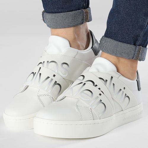 Baskets Femme Classic Cupsole 1443 Bright White Creamy White Black