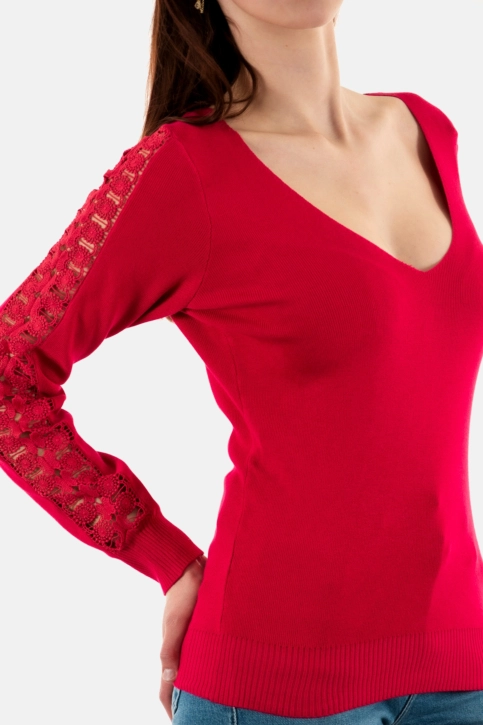 Pull léger morgan 241-miela fuchsia