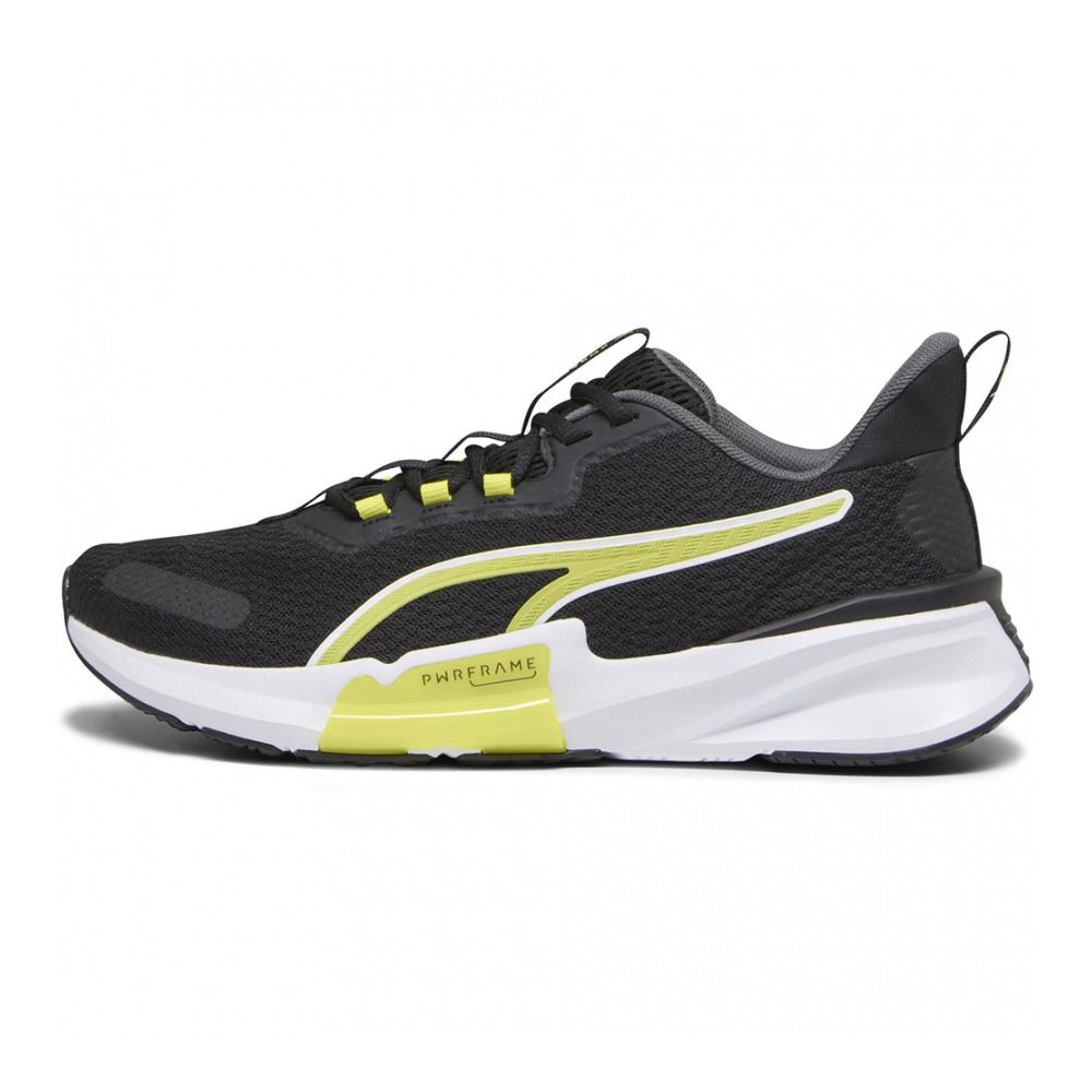Puma PWRFRAME TR 2 - Chaussures de fitness Homme puma black/yellow burst/puma white