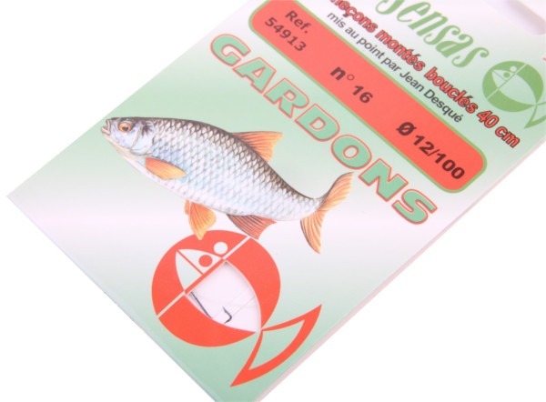 5 paquets de bas de ligne Sensas pour poissons blancs