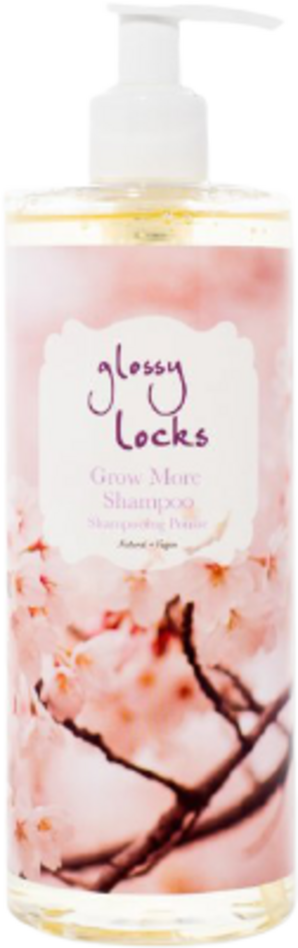 100% Pure  Glossy Locks Grow More Shampoo, 400 ml