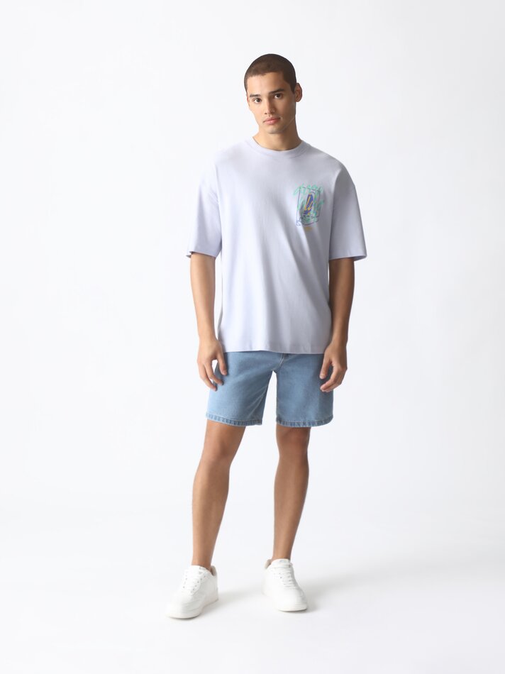 Camiseta Piqué Frente e Costas - Malva