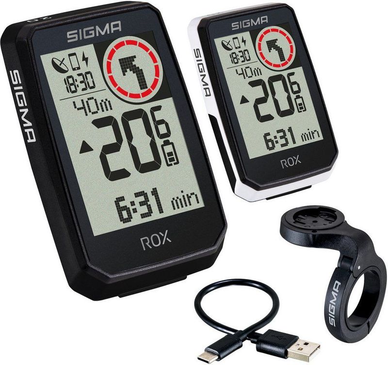 SIGMA - ROX 2.0 - Draadloze Fietscomputer - Zwart - GPS en Navigatie