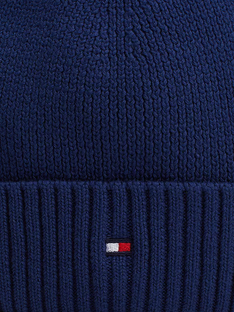 TOMMY HILFIGER Jungen Mütze - Haube  dunkelblau