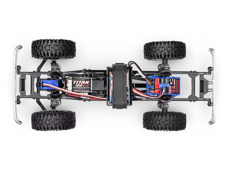 Traxxas Scale Crawler TRX-4m Chevy K10 High Trail Schwarz, TRX-4 Performance im Mini-Format