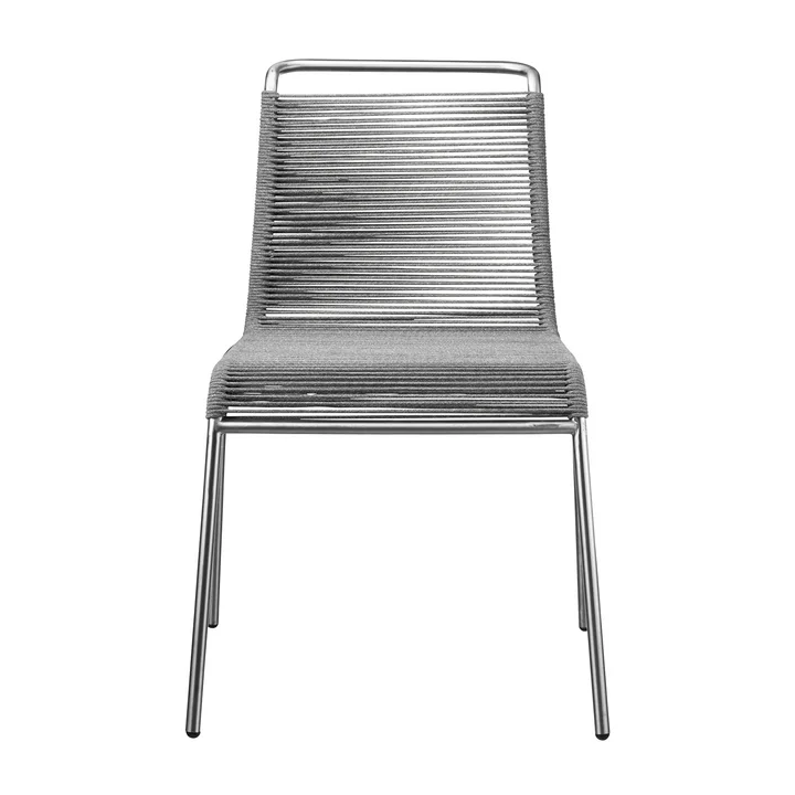 FDB Møbler - M20 Teglgård Stuhl Outdoor, Kordel braun