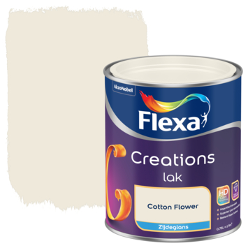 Flexa Creations binnenlak zijdeglans cotton flower 750 ml