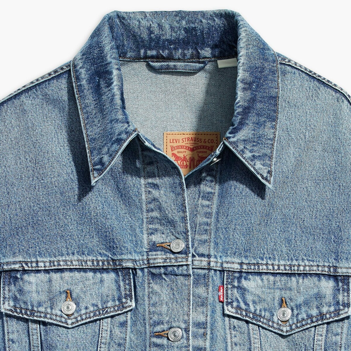 LEVI'S PLUS<br>Colete Jeans Trucker Anos 90