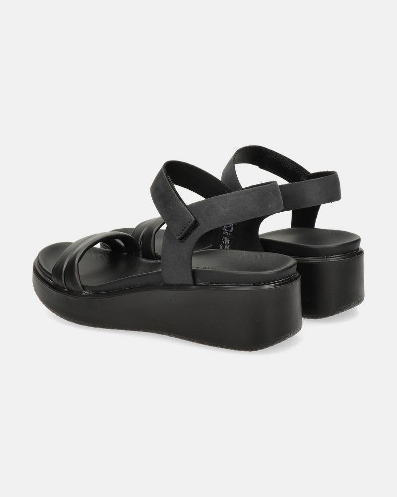 Ecco Flowt Wedge LX Sleehak  - zwart