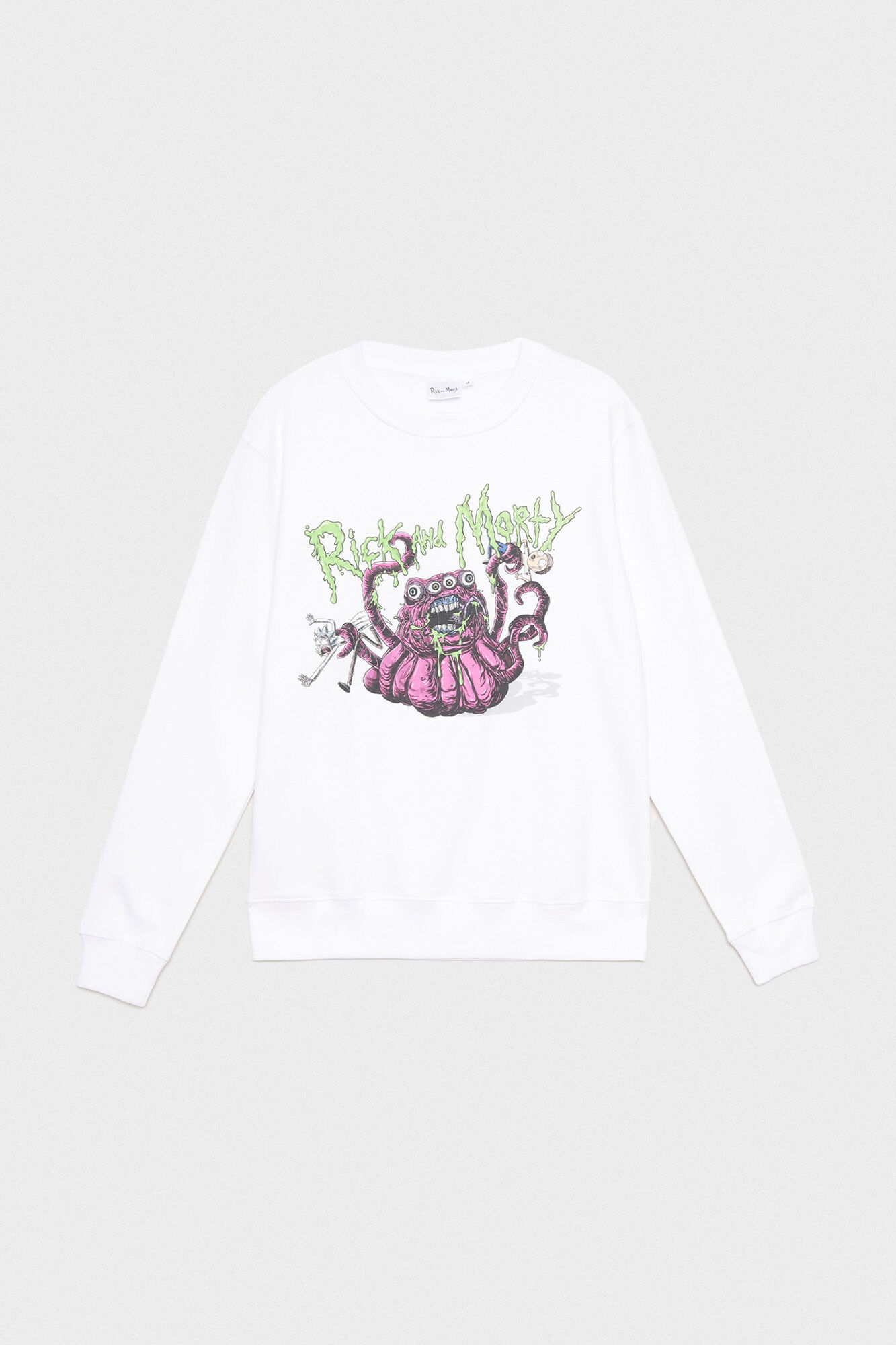 Moletom com estampa Rick and Mo