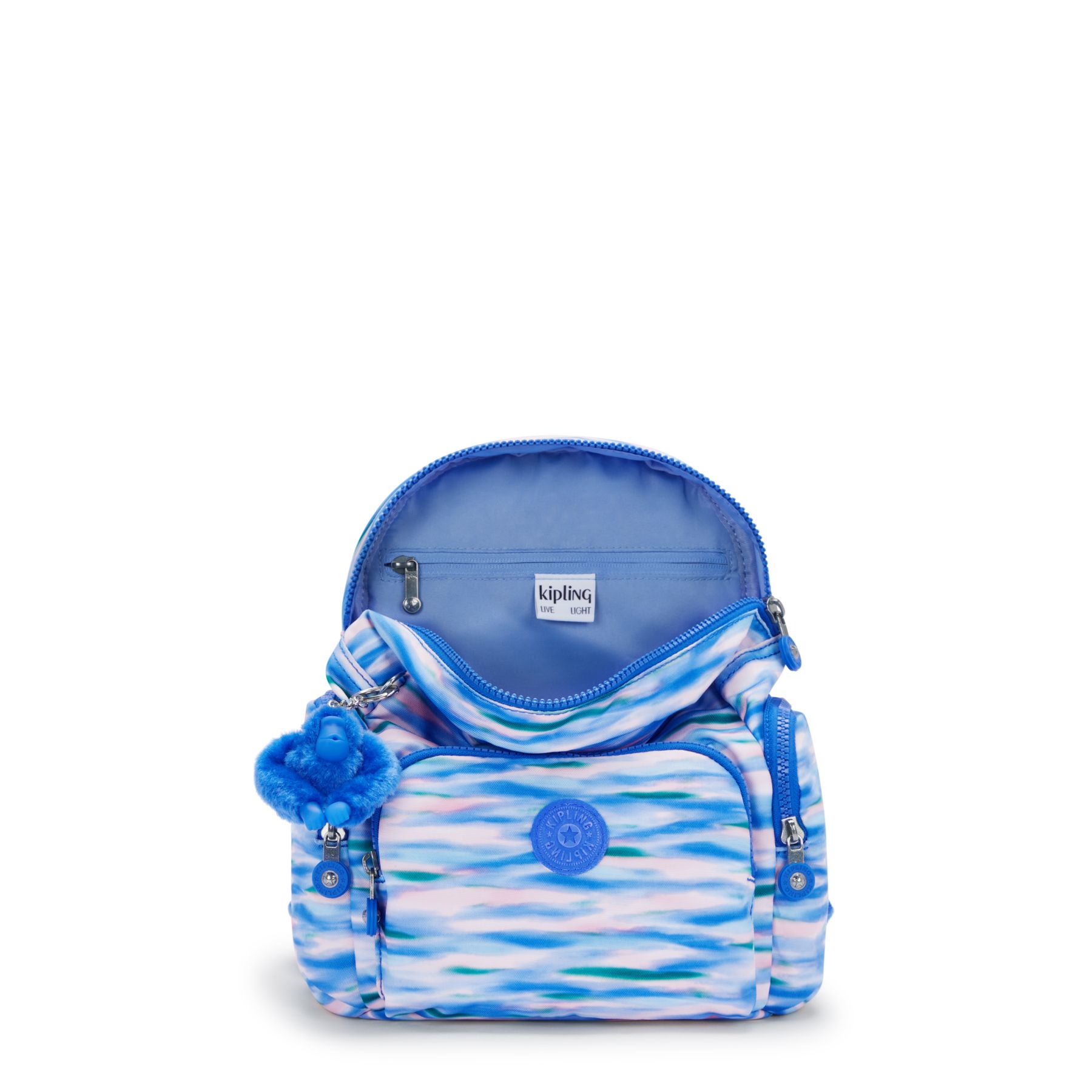 CITY ZIP MINI Mini sac à dos avec bretelles ajustables - Diluted Blue