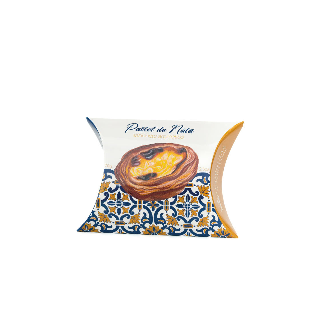 ESSÊNCIAS DE PORTUGAL LINHA DE BANHO Sabonete Pastel de Nata - 70gr