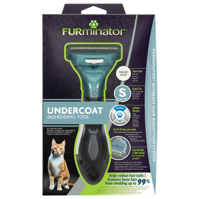 FURminator Short-Hair deShedding Tool for Cats