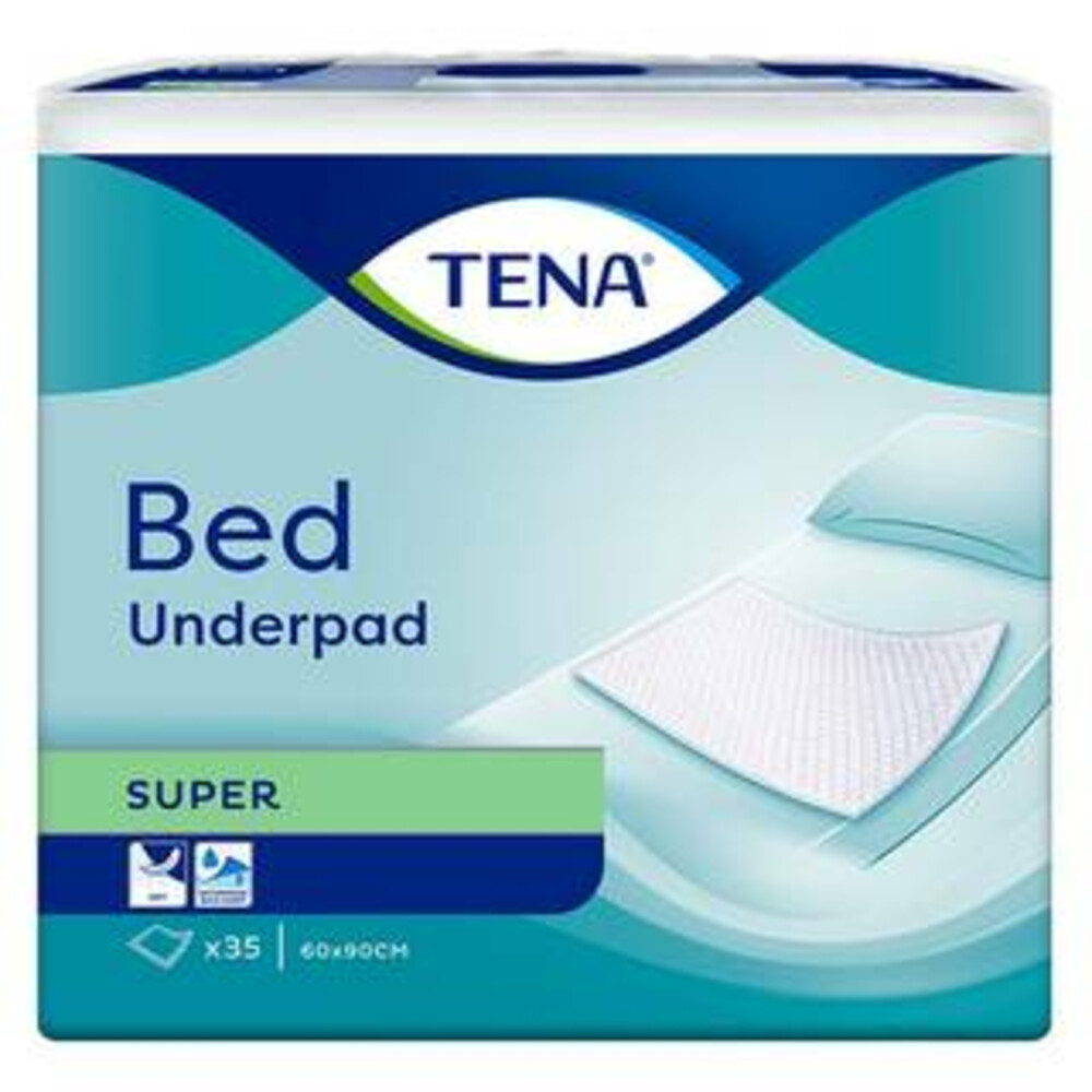 4x TENA Bed Onderlegger Super 60 x 90 cm35 stuks