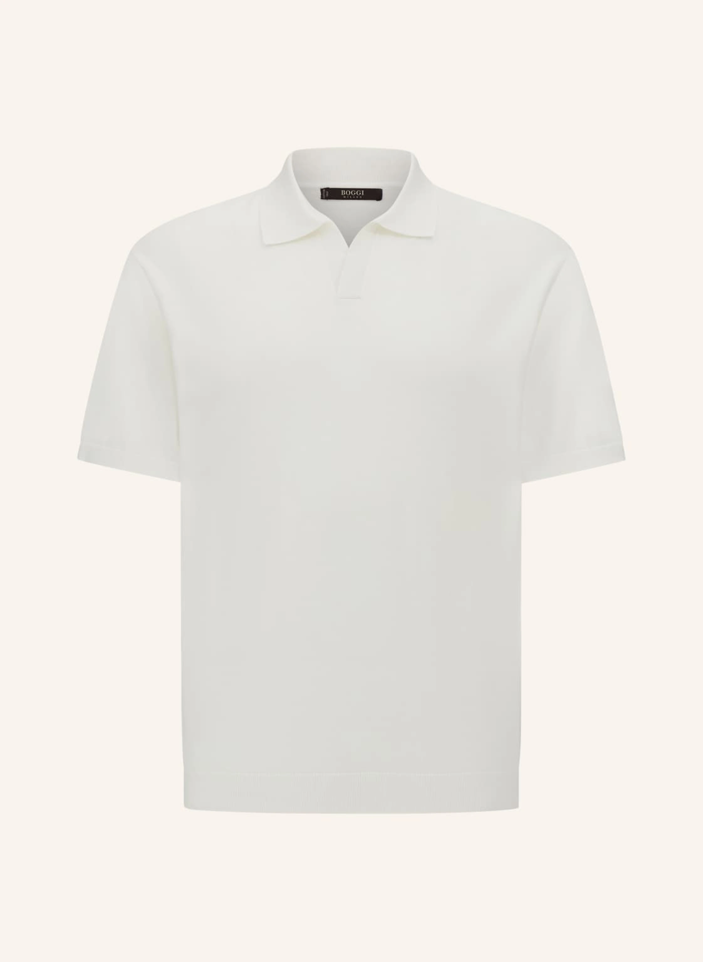 BOGGI MILANO Strick-Poloshirt