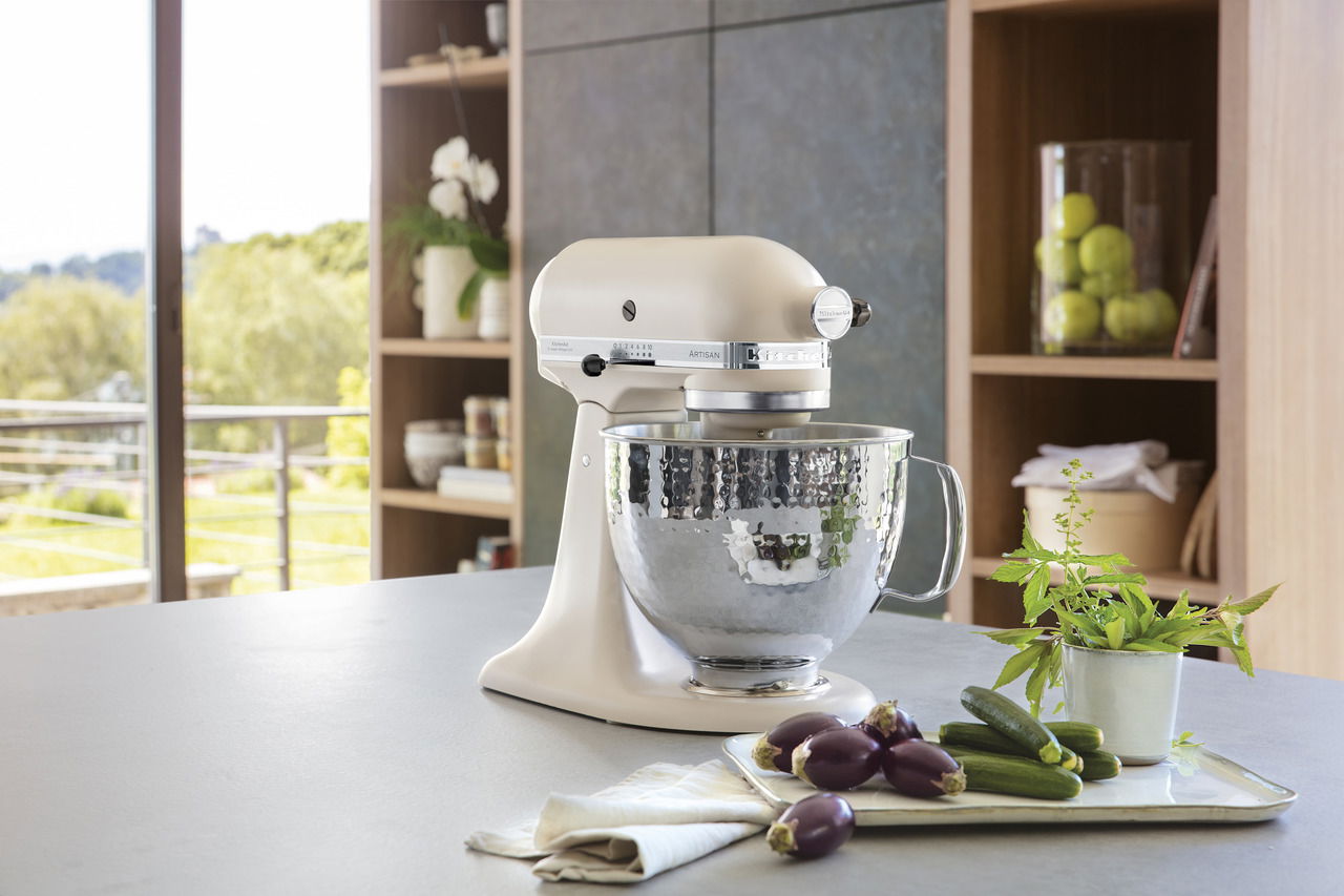 KitchenAid Metallschüssel 4,8L gehämmert