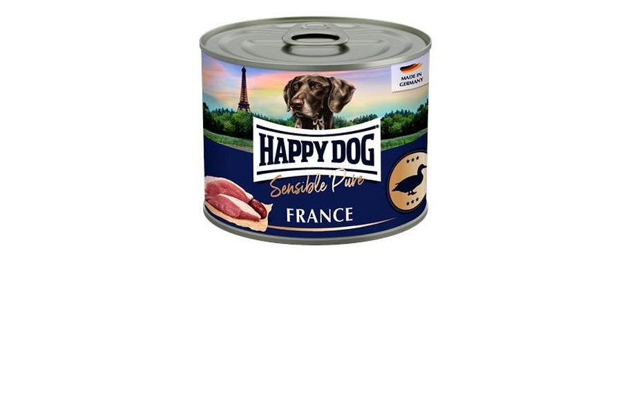 Nassfutter Sensible Pure France Ente, 200 gAlleinfuttermittel für ausgewachsene Hunde