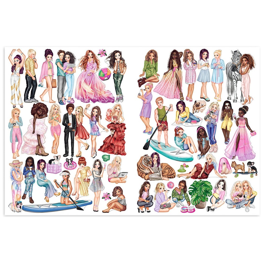 TOPModel Stickerworld Sortiment