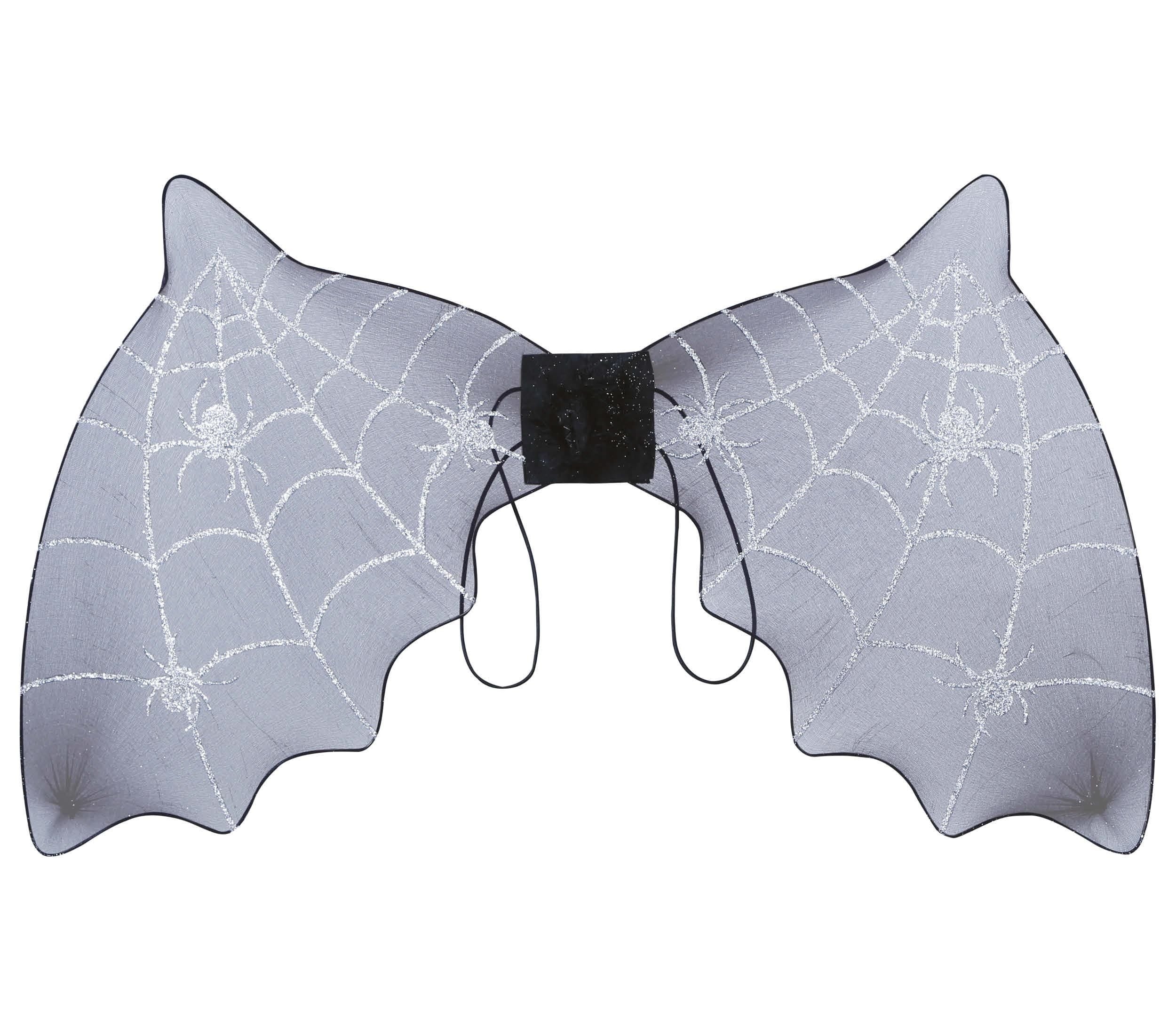 Zwarte Halloween Vleugels Vleermuis 60cm