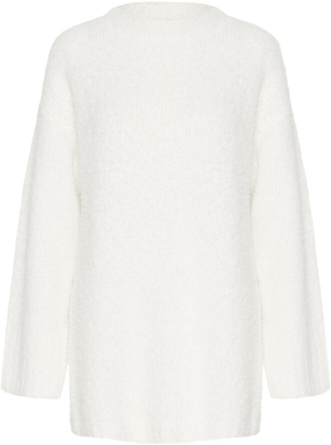 Cream CRMiska Knit Pullover Snow white