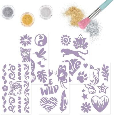 TOPModel Glitter Tatoveringssett