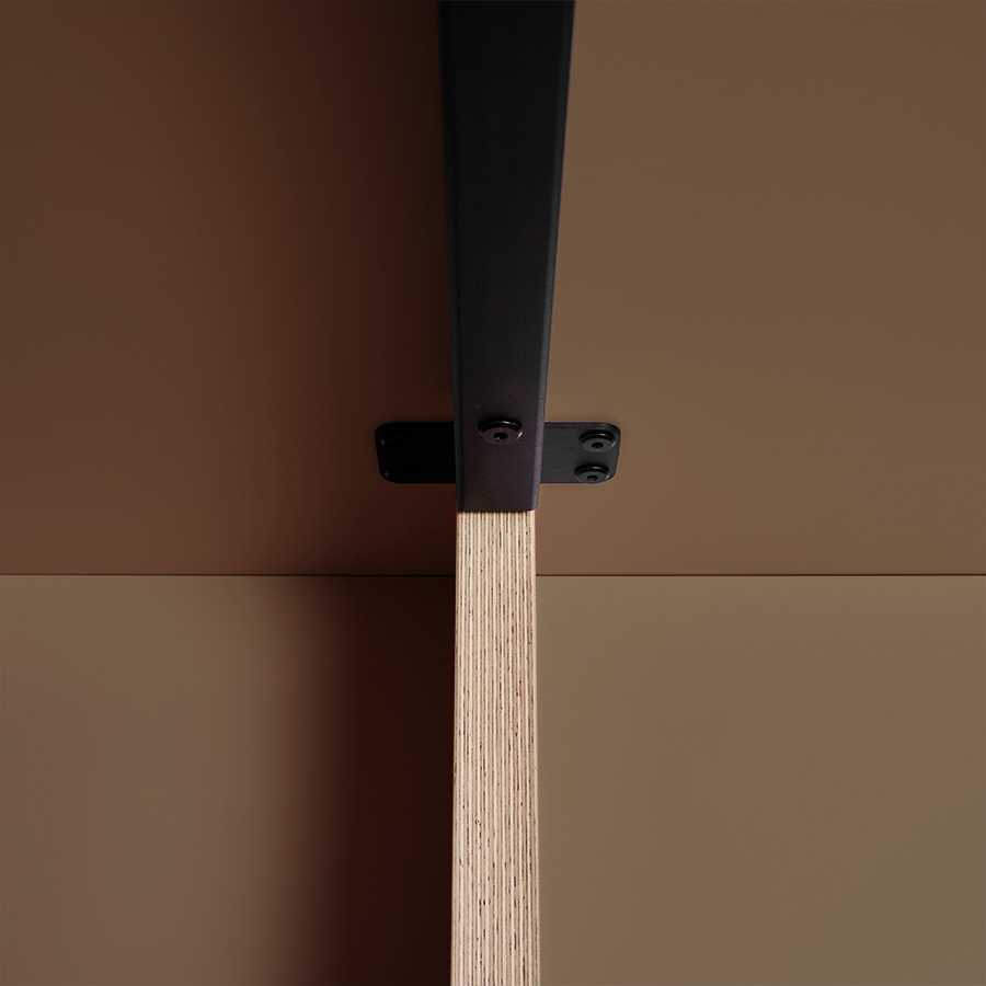Eettafel Rectangular 280x100 bruin