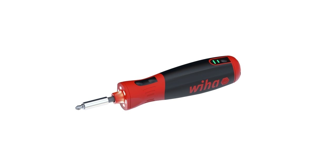 WihaspeedE PocketDrive E-schroevendraaier schroefboor  (Zwart/rood, Incl. bitbox en etui)