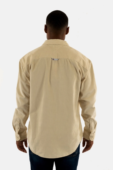 Chemise tommy jeans rlx chnky cordur acg newsprint