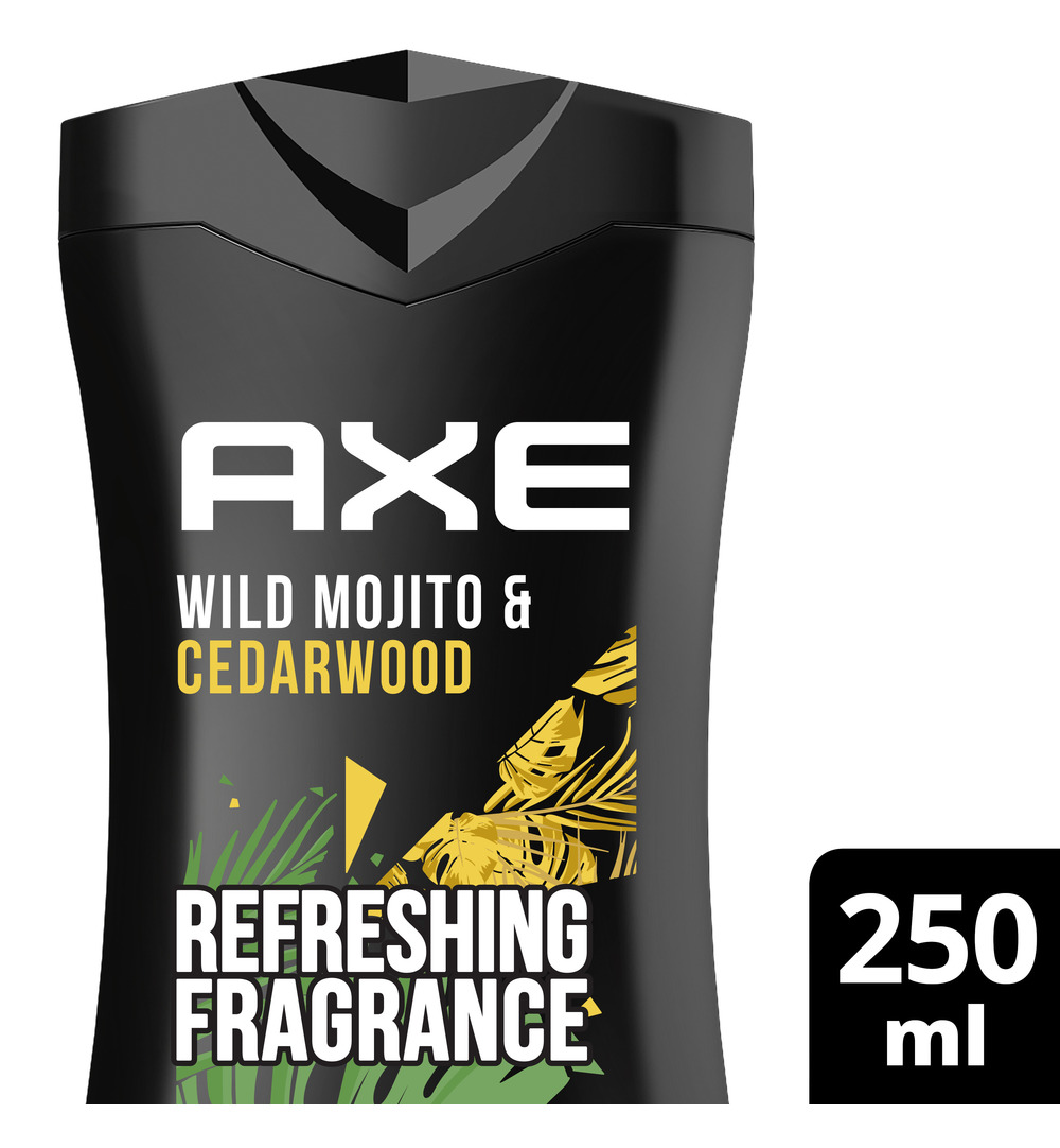 Axe Showergel wildgreen mojito & cederwood (250 ml)