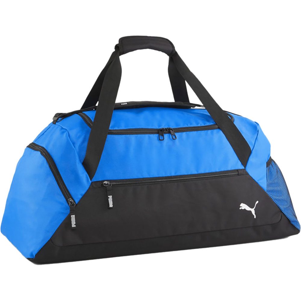 Puma TeamGOAL Teambag M electric blue lemonade