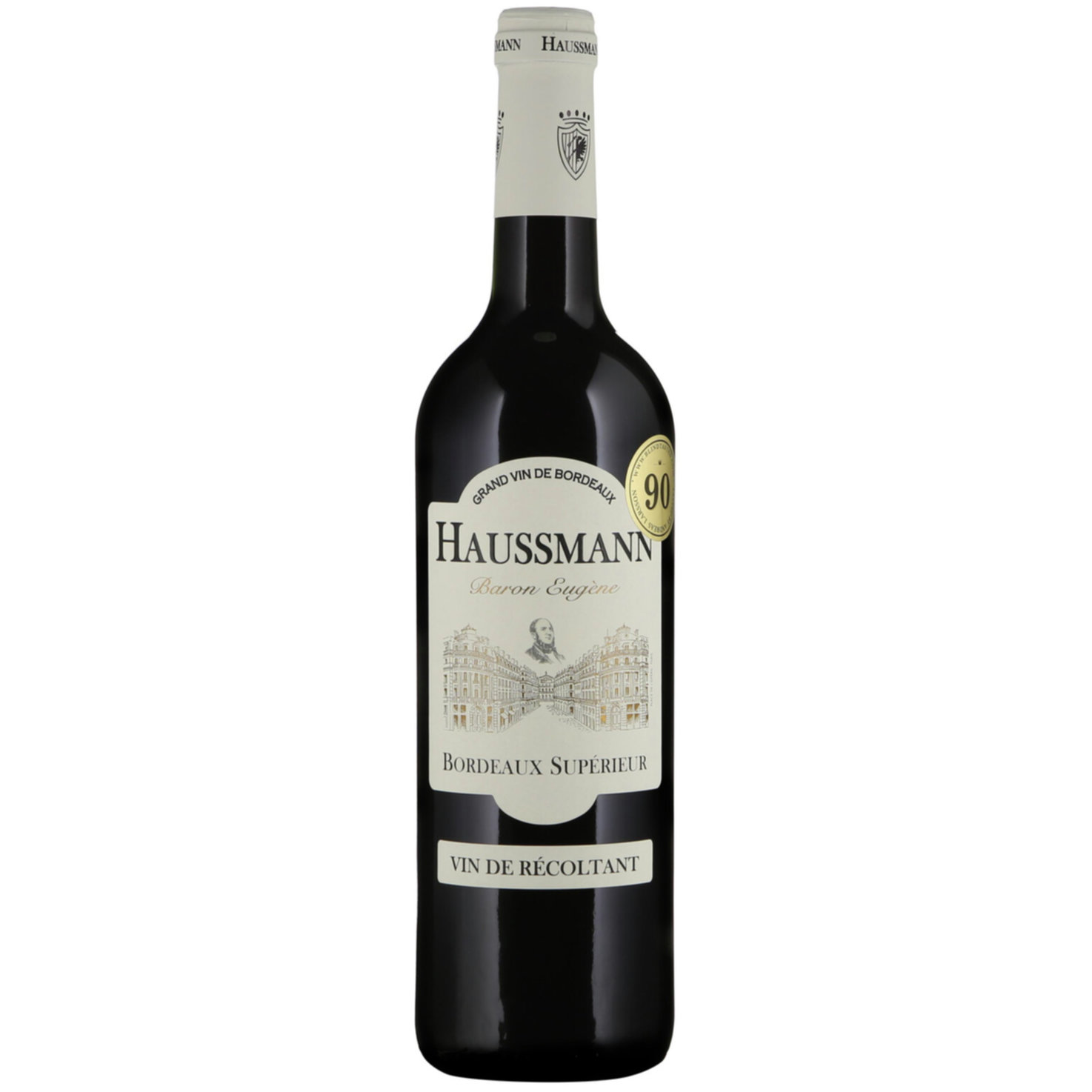Bordeaux supérieur AOC Baron Eugène Haussmann -75cl