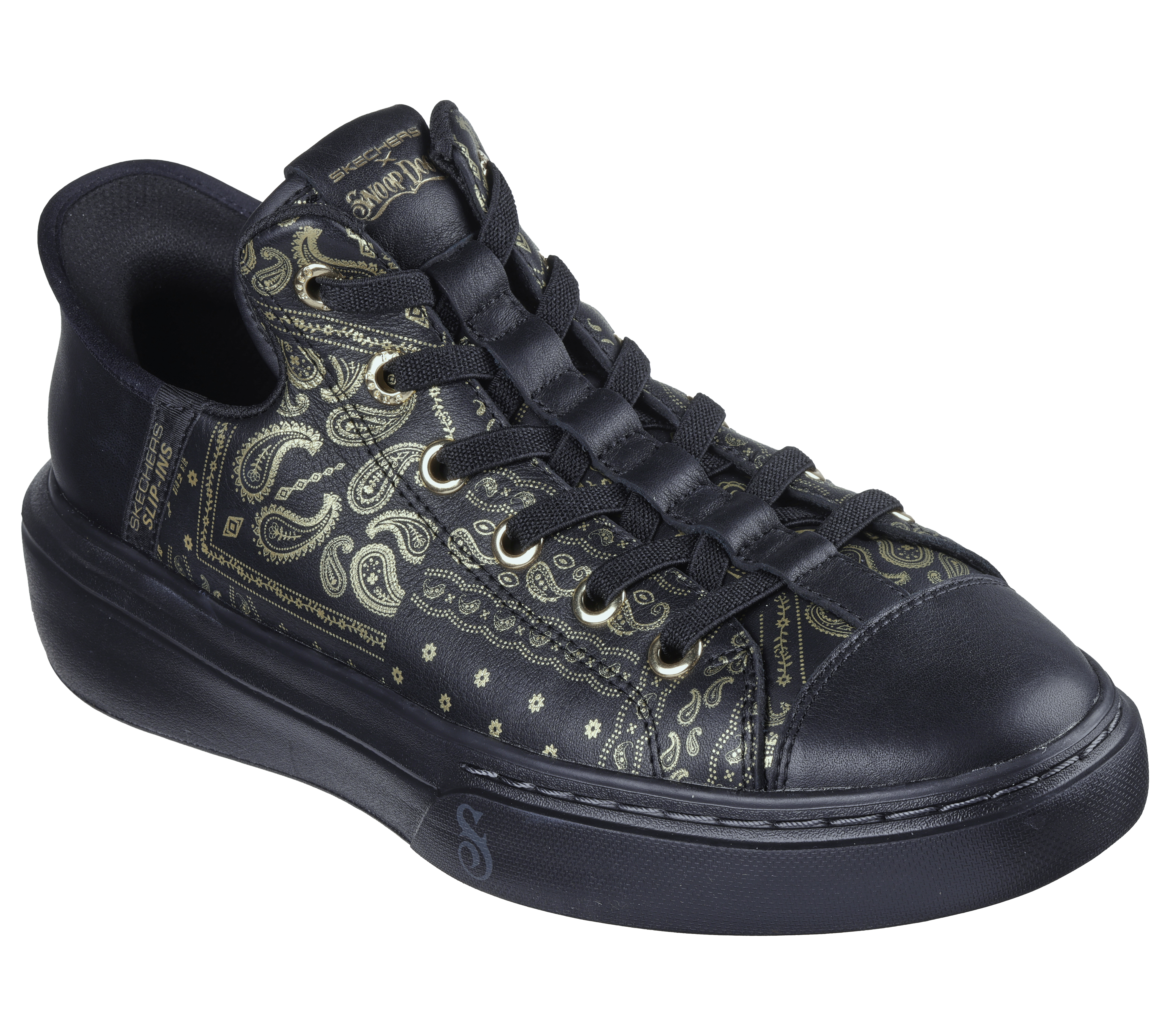 Premium Leather Slip-ins Snoop One - Double G
