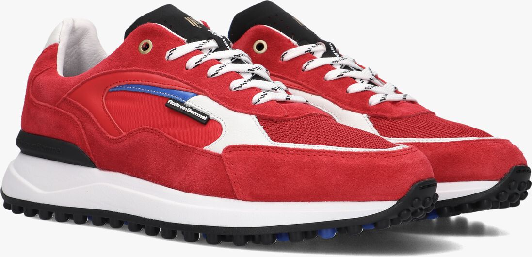 FLORIS VAN BOMMEL rode floris van bommel lage sneakers sfm-10187