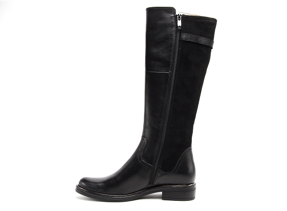 Caprice bottes plates femme 2550429 noir
