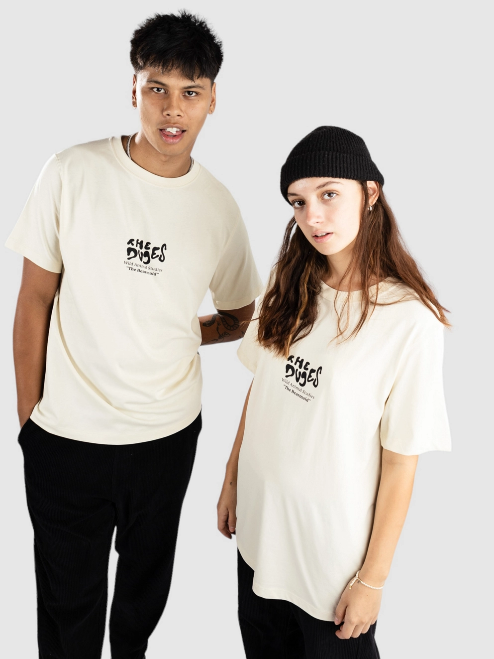 The Dudes Bearmaid T-Shirt natural raw