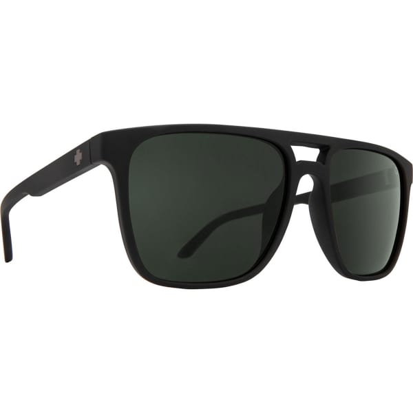 Lunette de soleil lifestyle SPY CZAR SOFT MATTE BLACK HAPPY GRAY GREEN