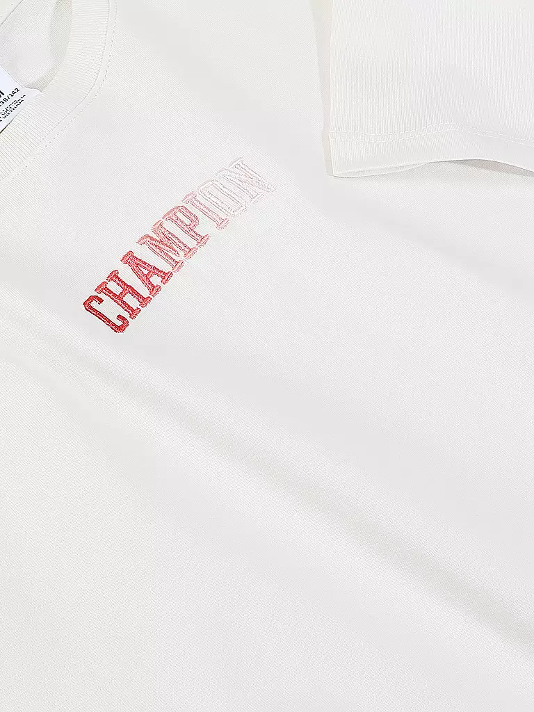 CHAMPION T-Shirt Oversized Fit beige