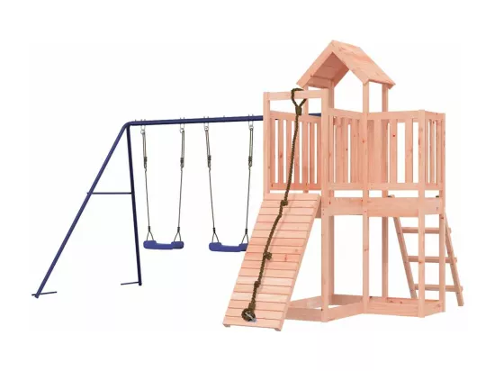 Aire de jeux d'extérieur bois massif de douglas