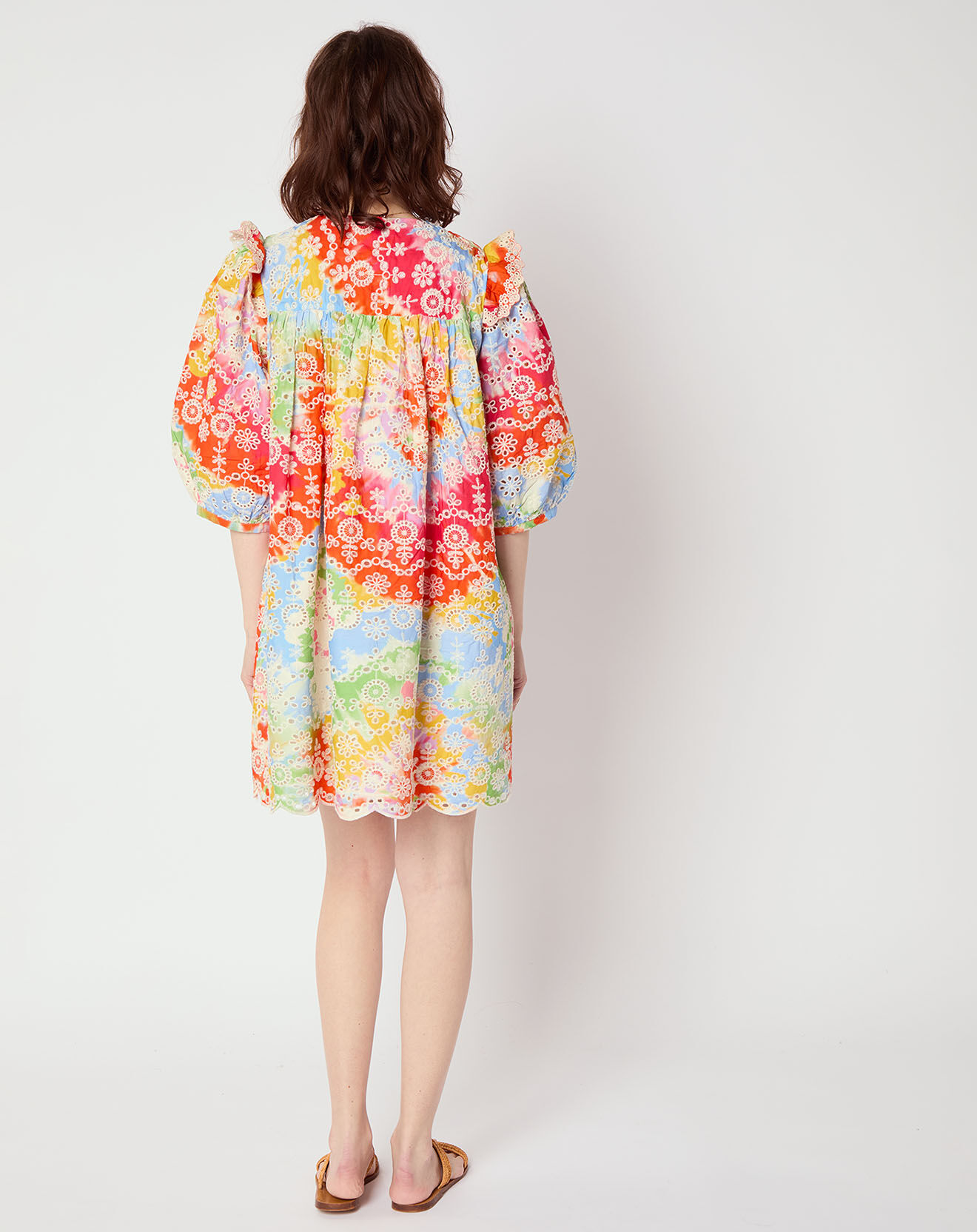 Manoush Robe Broderie tie and dye