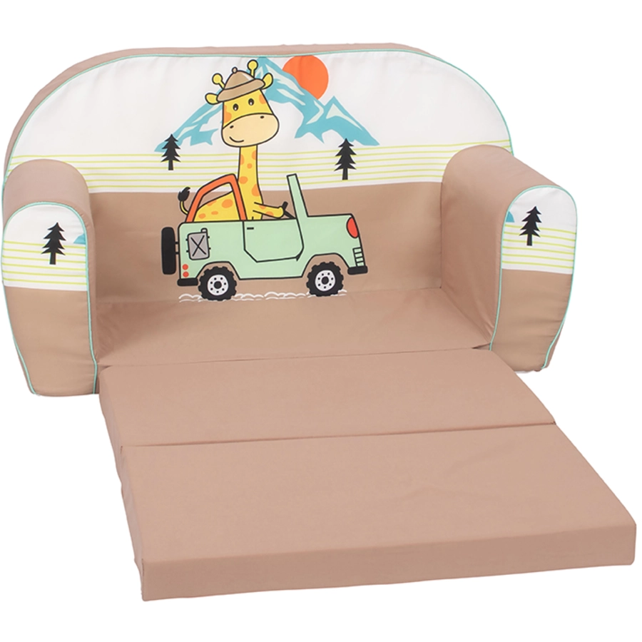 knorr toys® Kindersofa - Giraffe on tour“